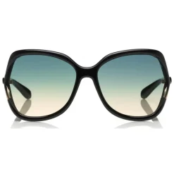 Tom Ford Eyewear Tom Ford - Anouk Sunglasses - Square Acetate Sunglasses - Black Blue - FT0578 - Sunglasses - - Avvenice^ Sunglasses & Eyewear