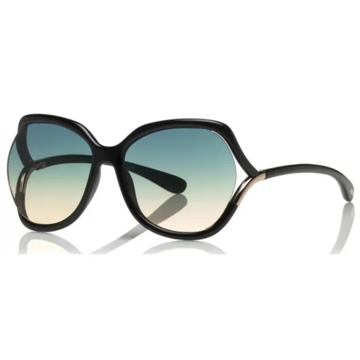 Tom Ford Eyewear Tom Ford - Anouk Sunglasses - Square Acetate Sunglasses - Black Blue - FT0578 - Sunglasses - - Avvenice^ Sunglasses & Eyewear