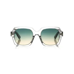Tom Ford Eyewear Tom Ford - Autumn Sunglasses - Square Acetate Sunglasses - Grey - FT0660 - Sunglasses - - Avvenice