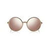 Tom Ford Eyewear Tom Ford - Ava Sunglasses - Round Metal Sunglasses - Rose Gold Gradient - FT0572 - Sunglasses - - Avvenice