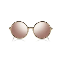 Tom Ford Eyewear Tom Ford - Ava Sunglasses - Round Metal Sunglasses - Rose Gold Gradient - FT0572 - Sunglasses - - Avvenice