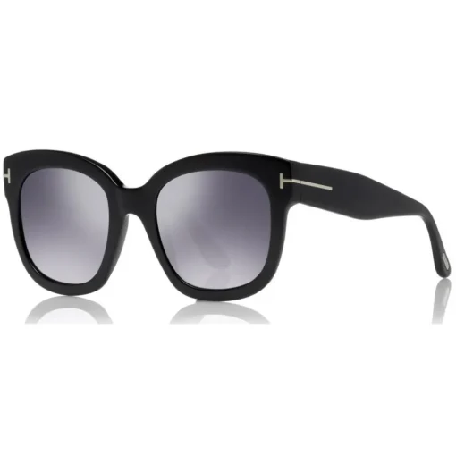 Tom Ford Eyewear Tom Ford - Beatrix Sunglasses - Square Acetate Sunglasses - Black - FT0613 - Sunglasses - - Avvenice^ Sunglasses & Eyewear