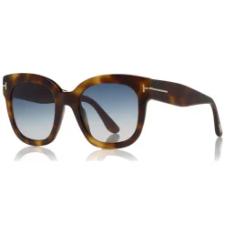 Tom Ford Eyewear Tom Ford - Beatrix Sunglasses - Square Acetate Sunglasses - Honey - FT0613 - Sunglasses - - Avvenice^ Sunglasses & Eyewear