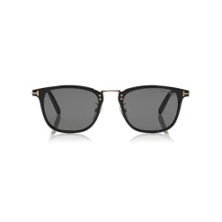 Tom Ford Eyewear Tom Ford - Beau Sunglasses - Squared Acetate Sunglasses - Black - FT0672 - Sunglasses - - Avvenice^ Sunglasses & Eyewear