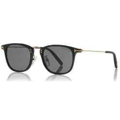 Tom Ford Eyewear Tom Ford - Beau Sunglasses - Squared Acetate Sunglasses - Black - FT0672 - Sunglasses - - Avvenice^ Sunglasses & Eyewear