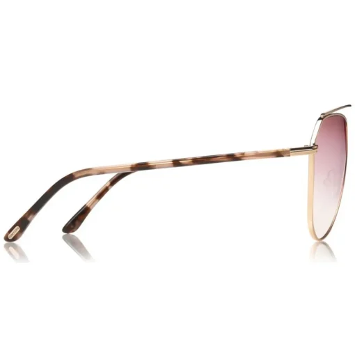 Tom Ford Eyewear Tom Ford - Binx Sunglasses - Pilot Metal Sunglasses - Rose Gold Gradient - FT0681 - Sunglasses - - Avvenice