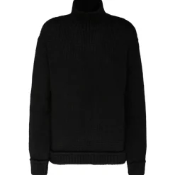 Tom Ford - Black Alpaca Roll Neck Knitted Sweater - Exclusive Luxury Collection - Avvenice