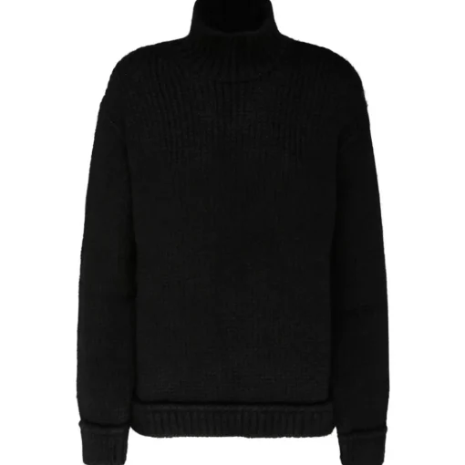 Tom Ford - Black Alpaca Roll Neck Knitted Sweater - Exclusive Luxury Collection - Avvenice