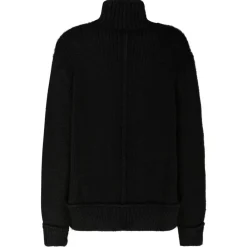 Tom Ford - Black Alpaca Roll Neck Knitted Sweater - Exclusive Luxury Collection - Avvenice