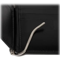 Tom Ford - Black Calf Leather in Cocco Print Effect - Exclusive Luxury Collection - Avvenice