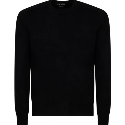Tom Ford - Black Cashmere Sweater - Exclusive Luxury Collection - Avvenice