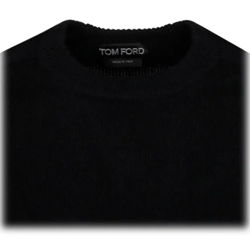 Tom Ford - Black Cashmere Sweater - Exclusive Luxury Collection - Avvenice
