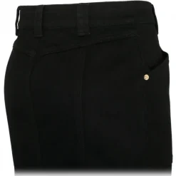 Tom Ford - Black Cotton Blend Asymmetric Pencil Skirt - Exclusive Luxury Collection - Avvenice^ Skirts
