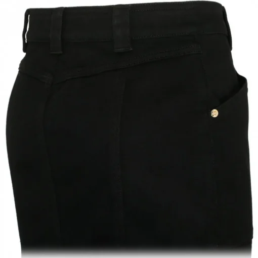 Tom Ford - Black Cotton Blend Asymmetric Pencil Skirt - Exclusive Luxury Collection - Avvenice^ Skirts