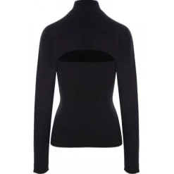 Tom Ford - Black Cut Out Top - Exclusive Luxury Collection - Avvenice^ Tops