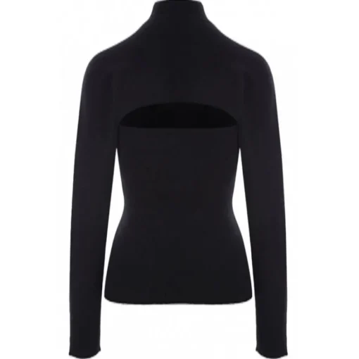 Tom Ford - Black Cut Out Top - Exclusive Luxury Collection - Avvenice^ Tops