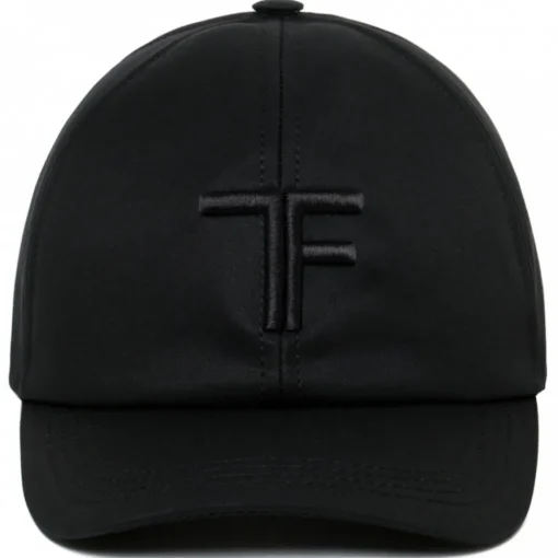Tom Ford - Black Embroidered Logo Cap - Exclusive Luxury Collection - Avvenice^ Other Accessories