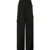 Tom Ford - Black Satin Cargo Trousers - Exclusive Luxury Collection - Avvenice