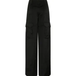 Tom Ford - Black Satin Cargo Trousers - Exclusive Luxury Collection - Avvenice