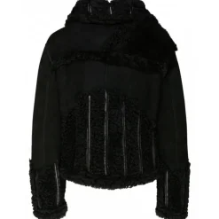 Tom Ford - Black Shearling Zip Up Jacket - Exclusive Luxury Collection - Avvenice