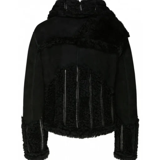 Tom Ford - Black Shearling Zip Up Jacket - Exclusive Luxury Collection - Avvenice
