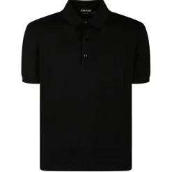 Tom Ford - Black Short Sleeves Polo Shirt - Exclusive Luxury Collection - Avvenice^ T-shirt