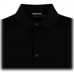 Tom Ford - Black Short Sleeves Polo Shirt - Exclusive Luxury Collection - Avvenice^ T-shirt