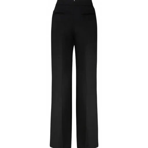Tom Ford - Black Virgin Wool High Waisted Flared Trousers - Exclusive Luxury Collection - Avvenice