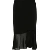 Tom Ford - Black Wrap Mini Skirt - Exclusive Luxury Collection - Avvenice^ Skirts