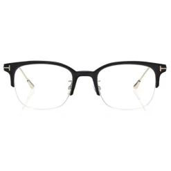 Tom Ford Eyewear Tom Ford - Blue Block Browline Optical Glsses - Browline Optical Glsses - Black - FT5645-D - Optical Glsses - - Avvenice^ Sunglasses & Eyewear