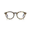 Tom Ford Eyewear Tom Ford - Blue Block Optical Glasses - Round Optical Glasses - Light Havana - FT5529-B - Optical Glasses - - Avvenice