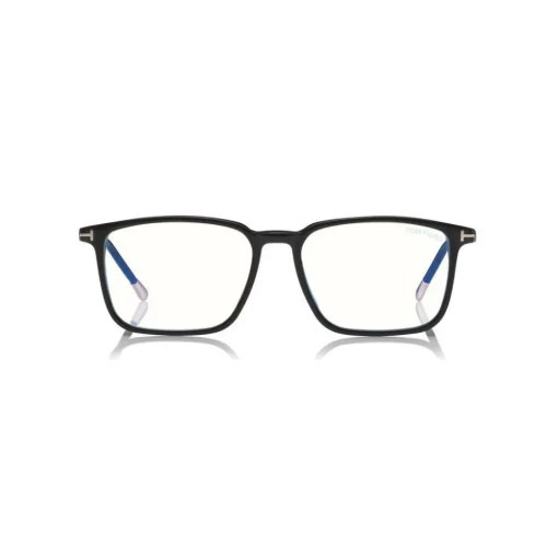 Tom Ford Eyewear Tom Ford - Blue Block Optical Glasses - Square Acetate Optical Glasses - Black - FT5607-B - Optical Glasses - - Avvenice