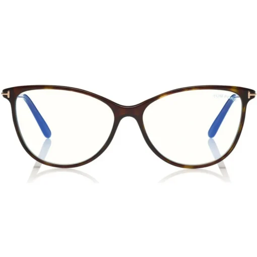 Tom Ford Eyewear Tom Ford - Blue Block Optical Glasses - Round Optical Glasses - Havana - FT5616-B - Optical Glasses - - Avvenice