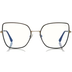 Tom Ford Eyewear Tom Ford - Blue Block Optical Glasses - Butterfly Metal Optical Glasses - Black - FT5630-B - Optical Glasses - - Avvenice^ Sunglasses & Eyewear