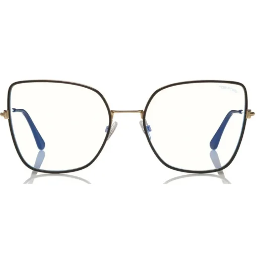 Tom Ford Eyewear Tom Ford - Blue Block Optical Glasses - Butterfly Metal Optical Glasses - Black - FT5630-B - Optical Glasses - - Avvenice^ Sunglasses & Eyewear