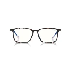 Tom Ford Eyewear Tom Ford - Blue Block Optical Glasses - Square Optical Glasses - Light Havana - FT5607-B - Optical Glasses - - Avvenice^ Sunglasses & Eyewear