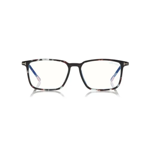 Tom Ford Eyewear Tom Ford - Blue Block Optical Glasses - Square Optical Glasses - Light Havana - FT5607-B - Optical Glasses - - Avvenice^ Sunglasses & Eyewear