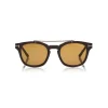 Tom Ford Eyewear Tom Ford - Blue Block Optical Glasses - Round Optical Glasses - Dark Havana - FT5532-B - Optical Glasses - - Avvenice