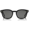 Tom Ford Eyewear Tom Ford - Blue Block Optical Glasses - Round Optical Glasses - Matte Black - FT5532-B - Optical Glasses - - Avvenice
