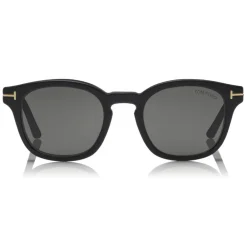 Tom Ford Eyewear Tom Ford - Blue Block Optical Glasses - Round Optical Glasses - Matte Black - FT5532-B - Optical Glasses - - Avvenice