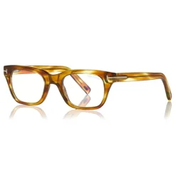 Tom Ford Eyewear Tom Ford - Blue Block Optical Glasses - Square Optical Glasses - Opal Honey - FT5536-B - Optical Glasses - - Avvenice^ Sunglasses & Eyewear