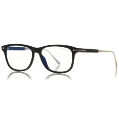 Tom Ford Eyewear Tom Ford - Blue Block Optical Glasses - Square Optical Glasses - Black - FT5589-B - Optical Glasses - - Avvenice^ Sunglasses & Eyewear