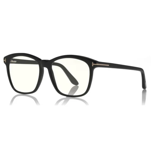 Tom Ford Eyewear Tom Ford - Blue Block Optical Glasses - Round Acetate Optical Glasses - Black - FT5481-B - Optical Glasses - - Avvenice^ Sunglasses & Eyewear