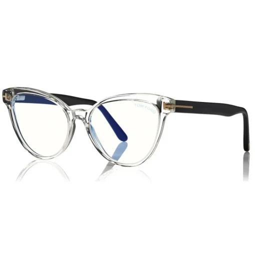 Tom Ford Eyewear Tom Ford - Blue Block Optical Glasses - Cat-Eye Optical Glasses - Clear - FT5639-B - Optical Glasses - - Avvenice^ Sunglasses & Eyewear