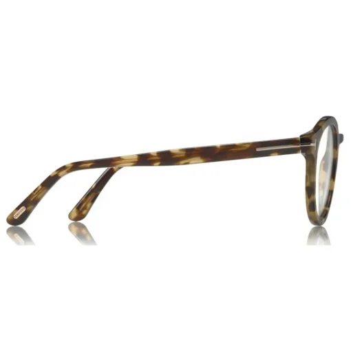 Tom Ford Eyewear Tom Ford - Blue Block Optical Glasses - Round Optical Glasses - Light Havana - FT5529-B - Optical Glasses - - Avvenice