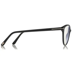 Tom Ford Eyewear Tom Ford - Blue Block Optical Glasses - Cat-Eye Acetate Optical Glasses - Black - FT5545-B - Optical Glasses - - Avvenice