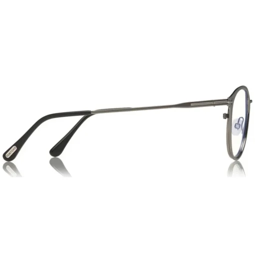 Tom Ford Eyewear Tom Ford - Blue Block Optical Glasses - Round Metal Optical Glasses - Brown - FT5528-B - Optical Glasses - - Avvenice^ Sunglasses & Eyewear