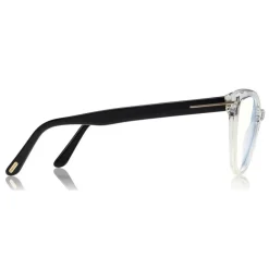 Tom Ford Eyewear Tom Ford - Blue Block Optical Glasses - Cat-Eye Optical Glasses - Clear - FT5639-B - Optical Glasses - - Avvenice^ Sunglasses & Eyewear