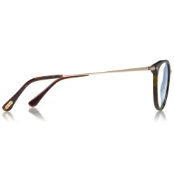Tom Ford Eyewear Tom Ford - Blue Block Optical Glasses - Round Optical Glasses - Dark Havana - FT5640-B - Optical Glasses - - Avvenice^ Sunglasses & Eyewear