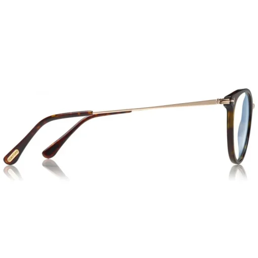 Tom Ford Eyewear Tom Ford - Blue Block Optical Glasses - Round Optical Glasses - Dark Havana - FT5640-B - Optical Glasses - - Avvenice^ Sunglasses & Eyewear